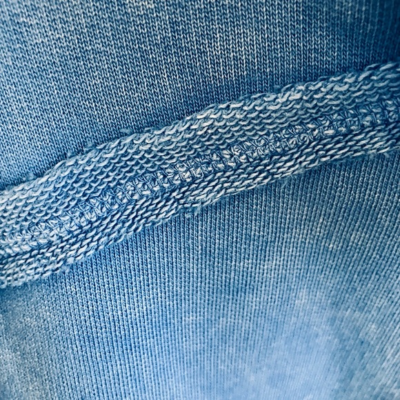 Soft Surroundings Blue Crochet Detail Top - Picture 6 of 6